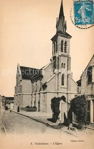 AK / Ansichtskarte Vulaines les Provins Eglise Vulaines les Provins