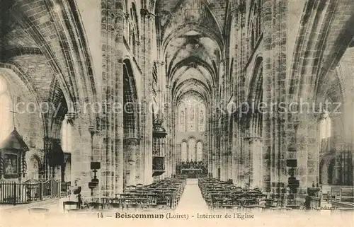 AK / Ansichtskarte Boiscommun Interieur de l Eglise Boiscommun