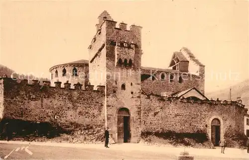 AK / Ansichtskarte Luz Saint Sauveur_Hautes_Pyrenees Eglise des Templiers Luz Saint Sauveur_Hautes