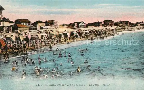 AK / Ansichtskarte Capbreton La plage 
