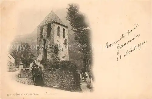 AK / Ansichtskarte Gedre Vieille Tour Gedre