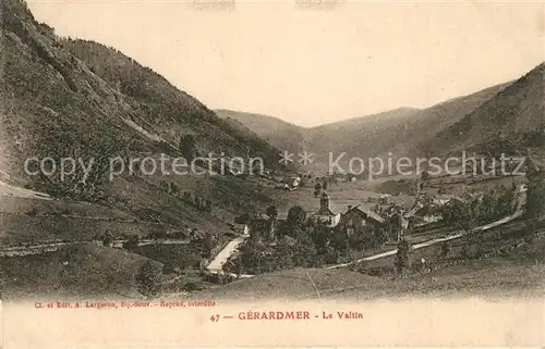 AK / Ansichtskarte Gerardmer_Vosges Panorama Le Valtin Gerardmer Vosges