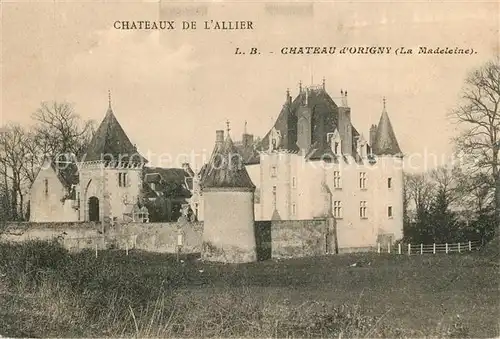 AK / Ansichtskarte Ouches Chateau d Origny Ouches