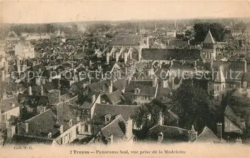 AK / Ansichtskarte Troyes_Aube Panorama sud vue prise de la Madeleine Troyes Aube