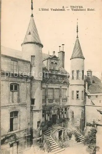 AK / Ansichtskarte Troyes_Aube Hotel Vauluisant Troyes Aube