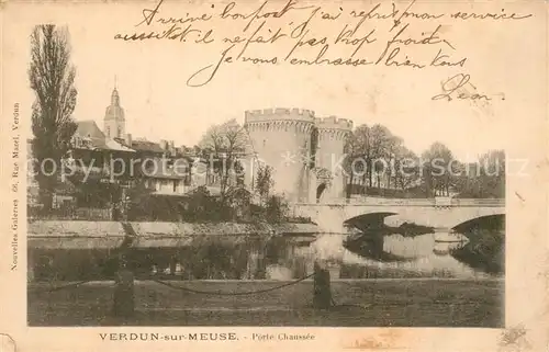 AK / Ansichtskarte Verdun_Meuse Porte Chaussee Verdun Meuse