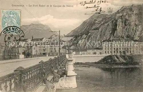 AK / Ansichtskarte Grenoble Le Fort Rabot et le Casque de Neron Grenoble