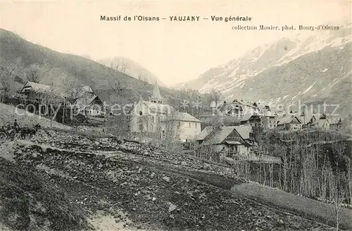 AK / Ansichtskarte Oisans Massif de lOisans Yaujany Vue generale Oisans