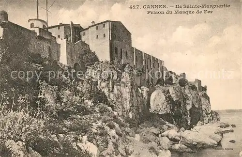 AK / Ansichtskarte Cannes_Alpes Maritimes Ile Sainte Marguerite Prison du Masque de Fer Cannes Alpes Maritimes