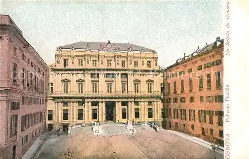 AK / Ansichtskarte Genova_Genua_Liguria Palazzo Ducale Genova_Genua_Liguria