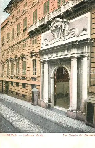 AK / Ansichtskarte Genova_Genua_Liguria Palazzo Reale Genova_Genua_Liguria
