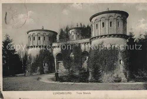 AK / Ansichtskarte Luxembourg_Luxemburg Trois Slands Luxembourg Luxemburg