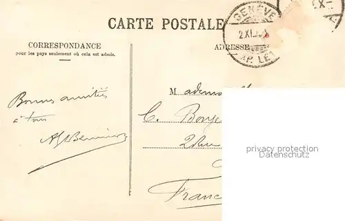 AK / Ansichtskarte Geneve_GE Jonction de lArve et du Rhone Geneve_GE