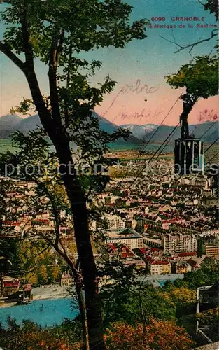 AK / Ansichtskarte Grenoble Teleferique de la Bastille Grenoble