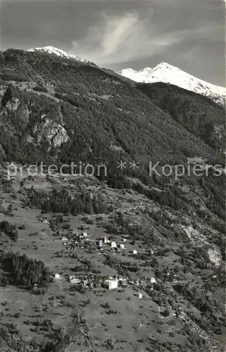 AK / Ansichtskarte Staldenried mit Gspon Panorama Staldenried