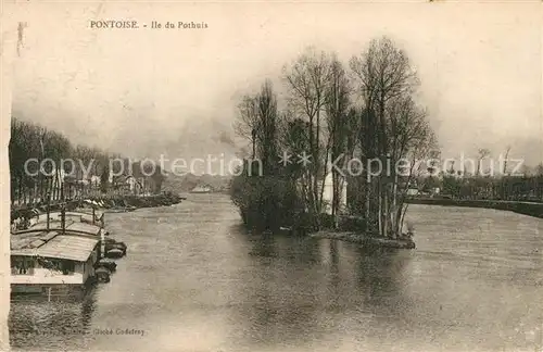 AK / Ansichtskarte Pontoise_Val d_Oise Ile du Pothuis 