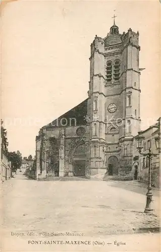 AK / Ansichtskarte Pont Sainte Maxence Eglise Pont Sainte Maxence