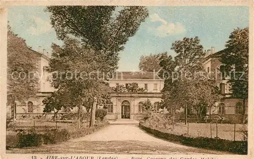 AK / Ansichtskarte Aire sur l_Adour Parc Caserne des Gardes Mobiles Aire sur l Adour