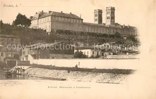AK / Ansichtskarte Verdun_Meuse Eveche Seminaire et Cathedrale Verdun Meuse