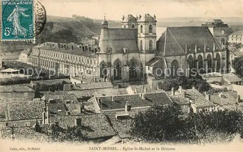 AK / Ansichtskarte Saint Mihiel Eglise Saint Michel et la Division Saint Mihiel