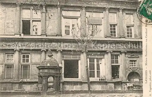 AK / Ansichtskarte Langres Maison Renaissance Langres