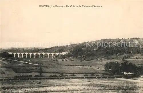 AK / Ansichtskarte Hortes Un coin de la Vallee de l Amance 