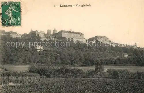 AK / Ansichtskarte Langres Vue generale Langres