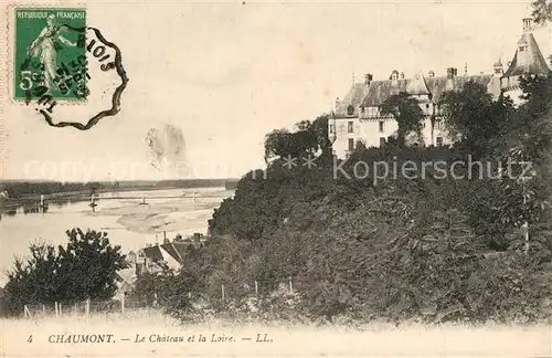 AK / Ansichtskarte Chaumont_Haute Marne Chateau et la Loire Chaumont Haute Marne