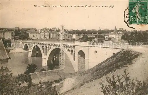 AK / Ansichtskarte Romans_Bourg_de_Peage Nouveau pont Romans_Bourg_de_Peage