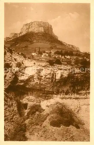AK / Ansichtskarte Plan de Baix Vue generale avec le Velan et Grouffre du Brudour Plan de Baix