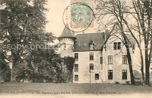 AK / Ansichtskarte Vignoux sous les Aix Chateau de Bois Rogneux Vignoux sous les Aix
