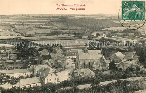 AK / Ansichtskarte Moux en Morvan Vue generale Moux en Morvan