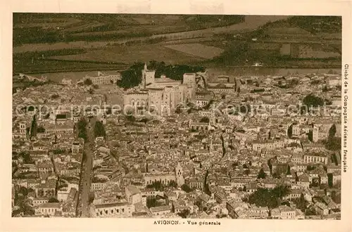 AK / Ansichtskarte Avignon_Vaucluse Vue aerienne Avignon Vaucluse