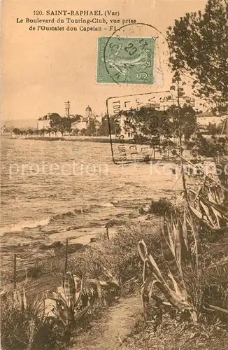 AK / Ansichtskarte Saint Raphael_Var Boulevard du Touring Club Cote d Azur Saint Raphael Var
