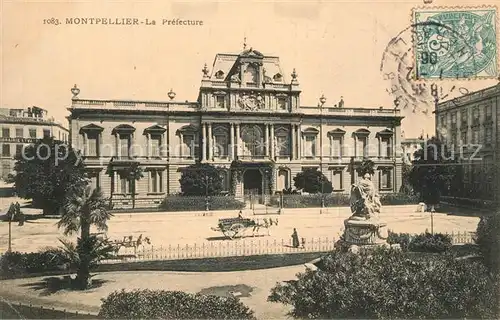 AK / Ansichtskarte Montpellier_Herault La Prefecture Monument Montpellier Herault