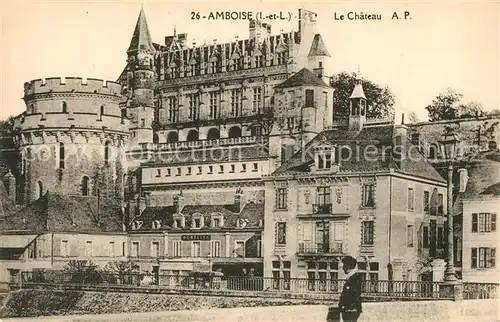 AK / Ansichtskarte Amboise Chateau Schloss Amboise