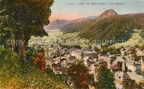 AK / Ansichtskarte Le_Mont Dore_Puy_de_Dome Vue generale Le_Mont Dore_Puy_de_Dome