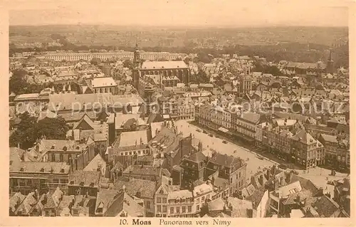 AK / Ansichtskarte Mons_Hainaut Panorama vers Nimy Mons Hainaut