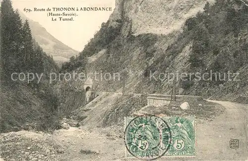 AK / Ansichtskarte Thonon les Bains Le Tunnel Thonon les Bains