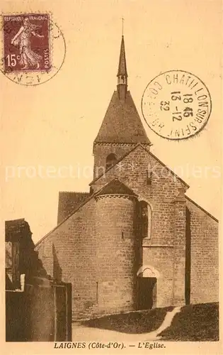 AK / Ansichtskarte Laignes Eglise Laignes