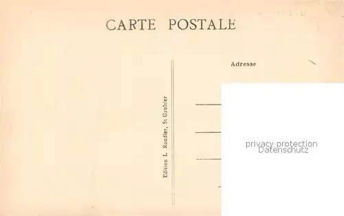 AK / Ansichtskarte Saint Gaultier Perspective sur la Creuse vue du Pont Saint Gaultier