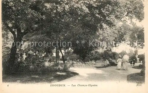 AK / Ansichtskarte Issoudun_Indre Les Champs Elysees Issoudun Indre