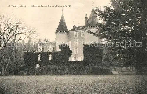 AK / Ansichtskarte Ciron Chateau de La Barre Ciron