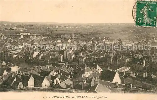 AK / Ansichtskarte Argenton sur Creuse Vue generale Argenton sur Creuse