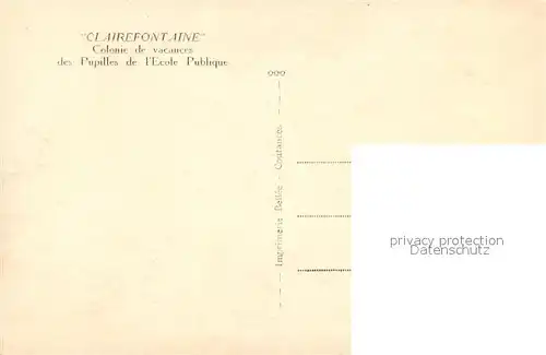 AK / Ansichtskarte Clairefontaine en Yvelines Colonie de vacances des Pupilles de lEcole Publique Clairefontaine en Yvelines