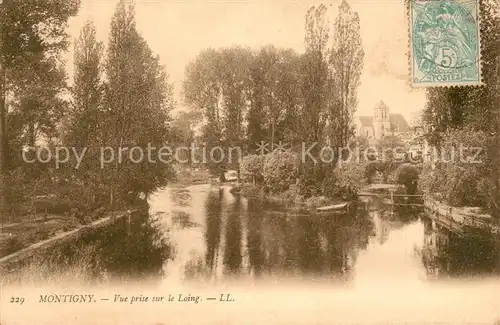 AK / Ansichtskarte Montigny sur Loing Panorama Montigny sur Loing