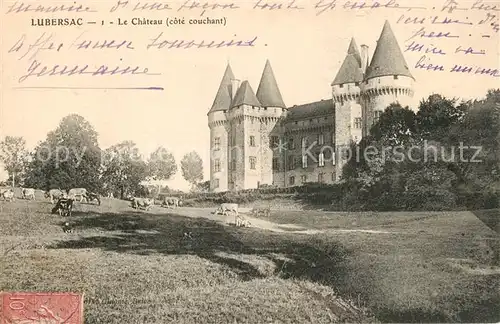 AK / Ansichtskarte Lubersac Le Chateau Lubersac