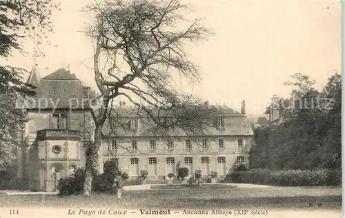 AK / Ansichtskarte Valmont_Seine Maritime Le Pays de Caux Ancienne Abbaye Valmont Seine Maritime