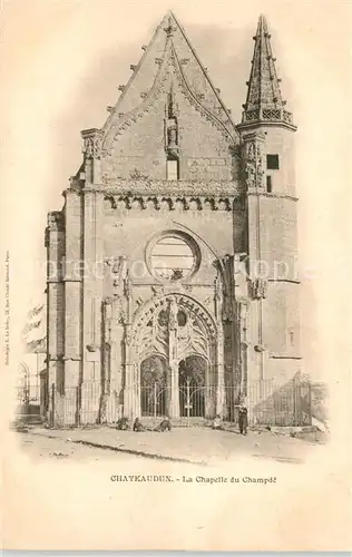 AK / Ansichtskarte Chateaudun La Chapelle du Champde Chateaudun