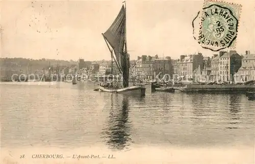 AK / Ansichtskarte Cherbourg_Octeville_Basse_Normandie Avant Port Cherbourg_Octeville